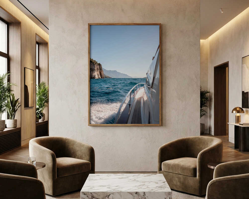 Amalfi Coast | Italy Travel Photography Poster
