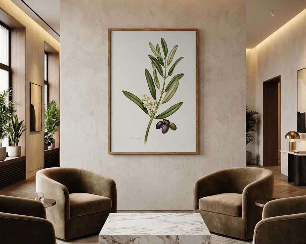 Olivkvist med frukt Poster