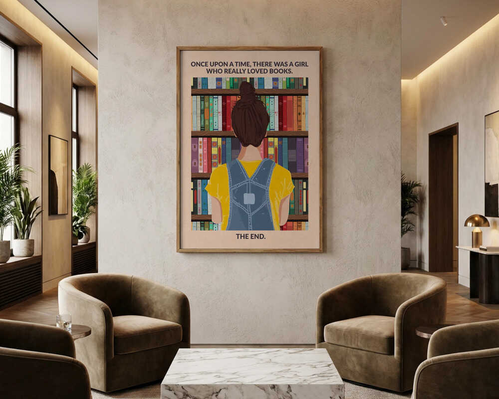 Lost In Books Poster