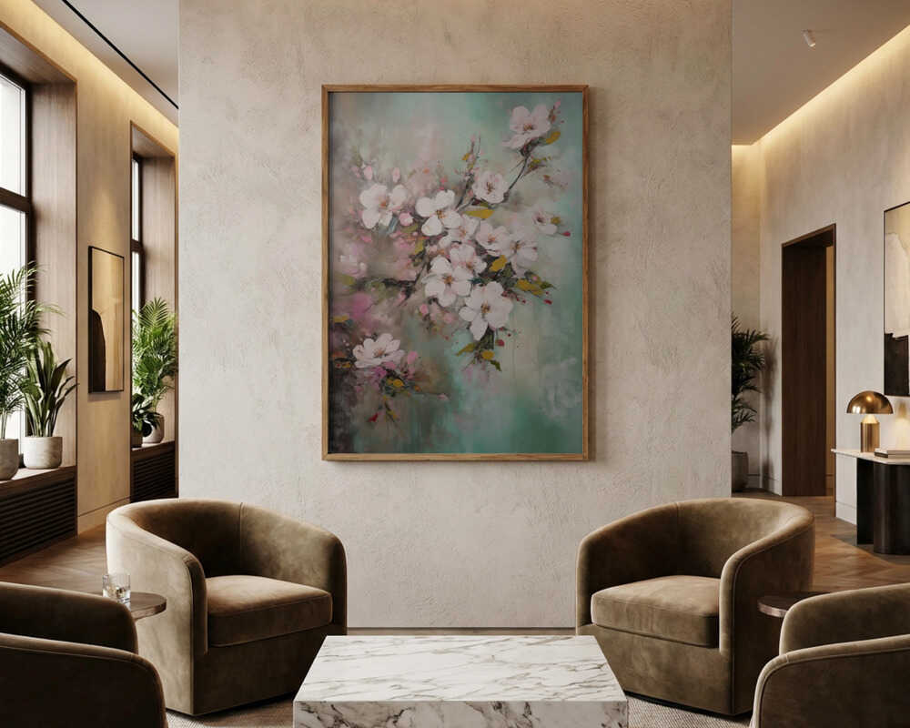 Mjuka vårblommor Poster