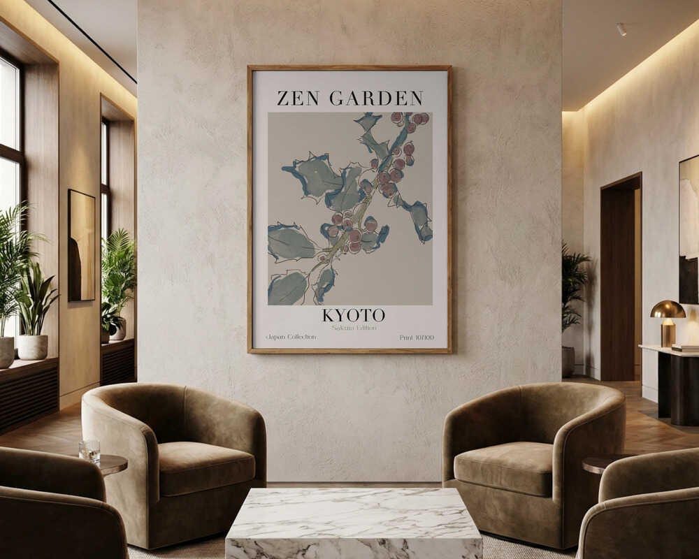 Sakura-serenitet plakat