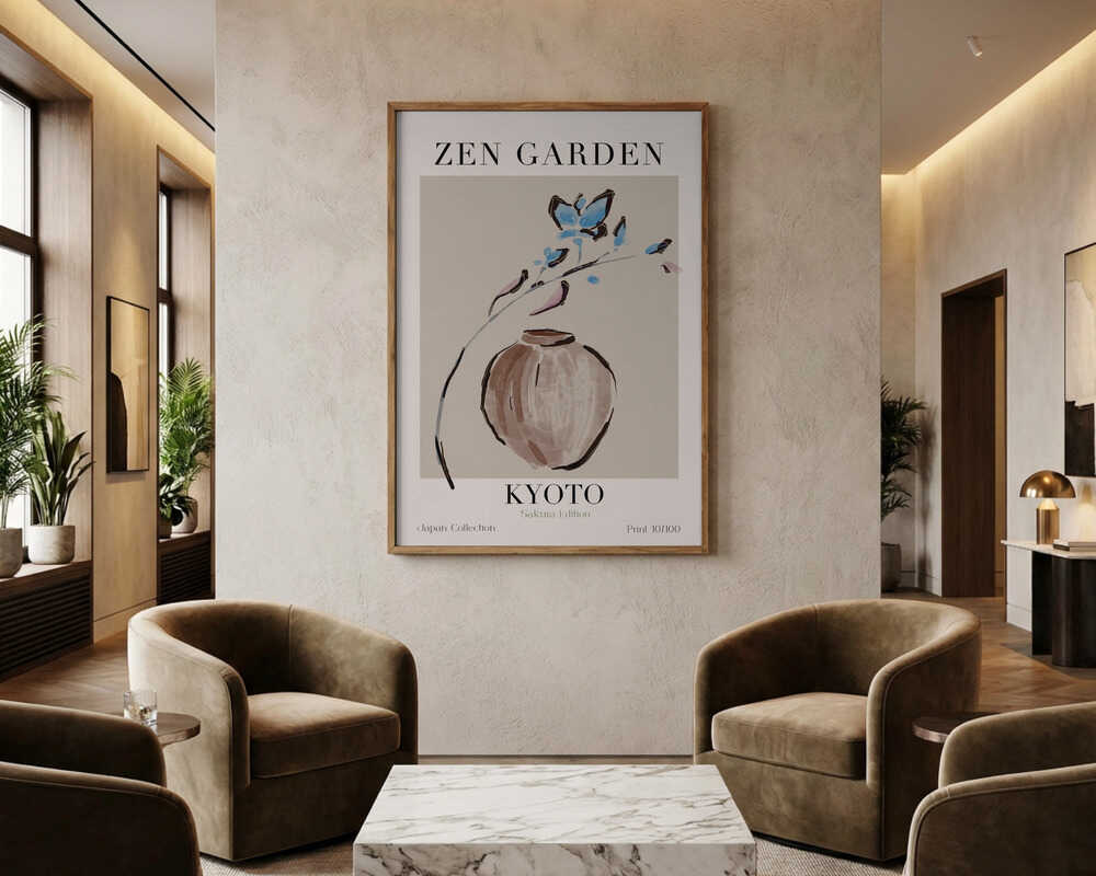 Kyoto rofylld Poster