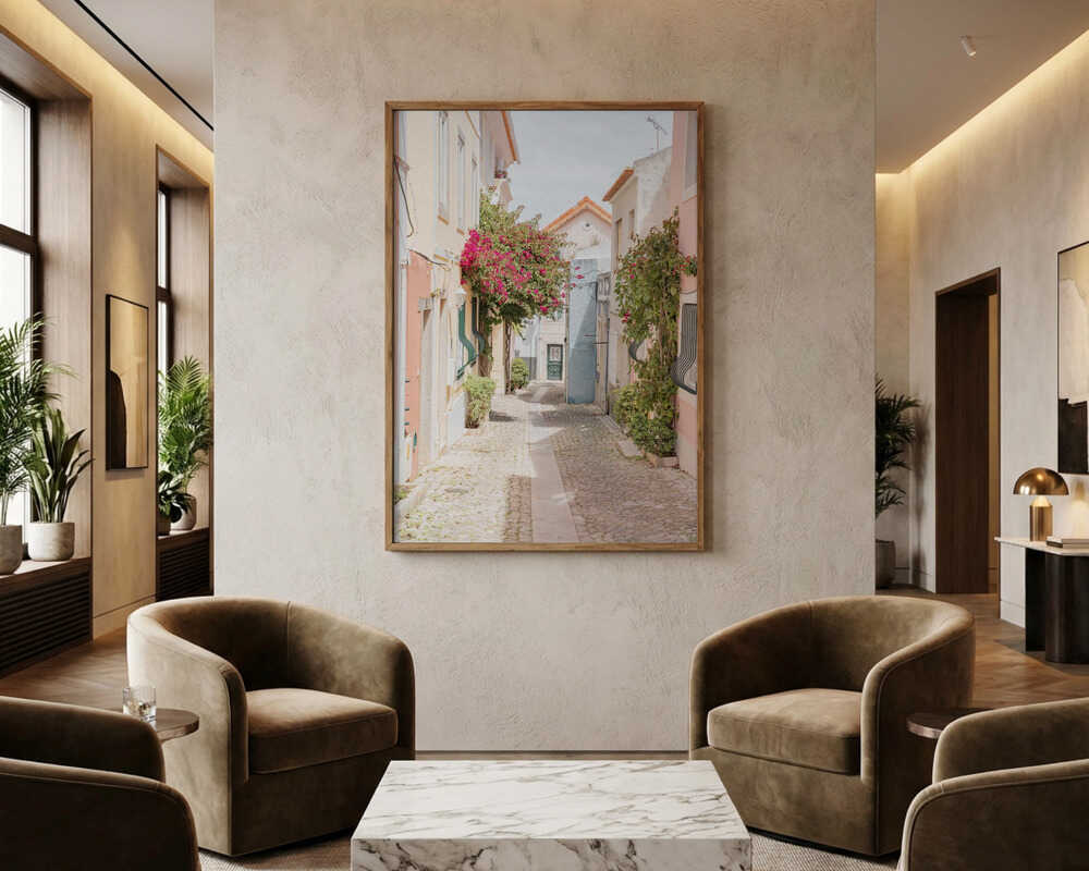 Blomstrande bygata Poster