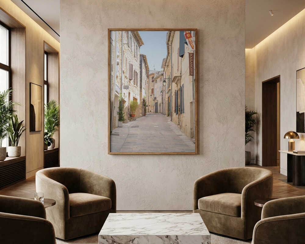 Gatuposter från en provensalsk by