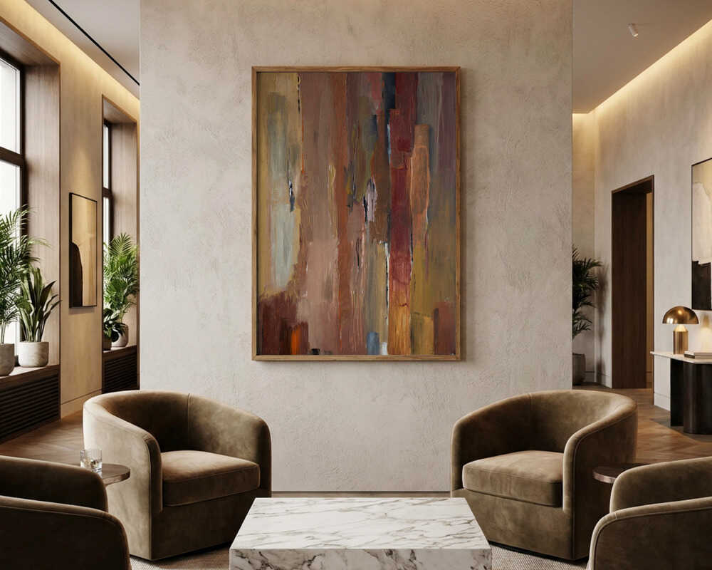 Textured Urban Tones Poster