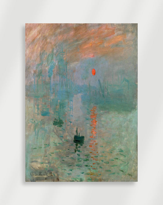 Green art poster