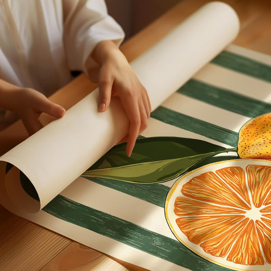 Orange affisch
