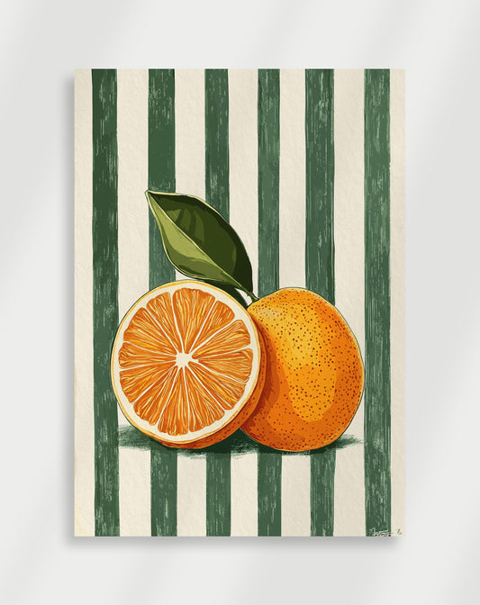 Orange affisch
