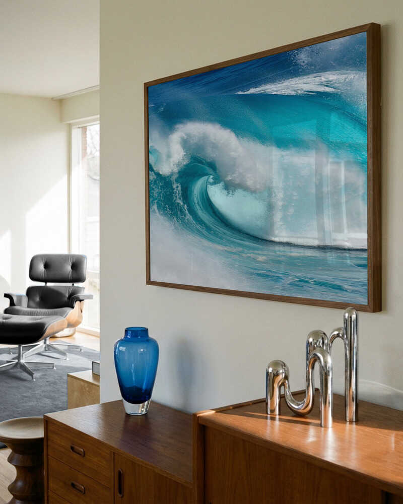 When the ocean turns into blue fire