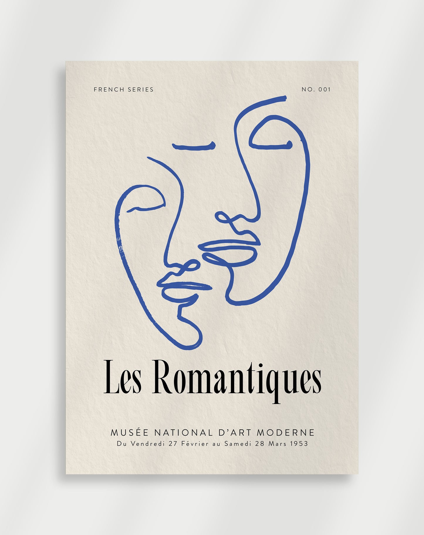 Fransk "Les Romantiques" Poster