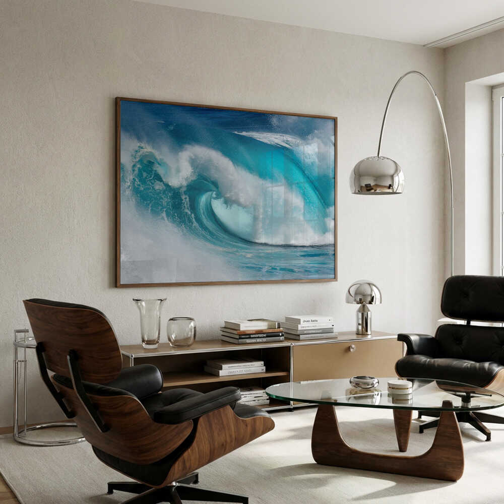 When the ocean turns into blue fire