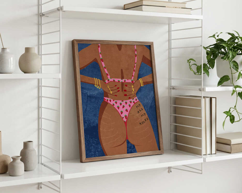 My ass my rules Poster