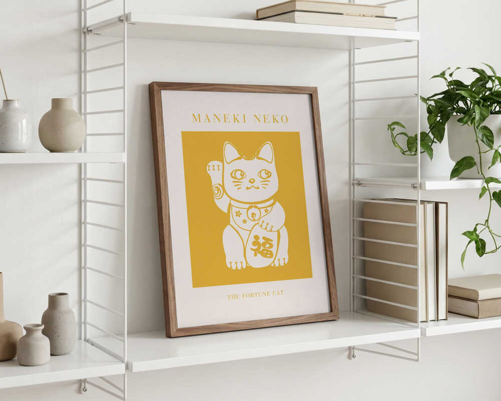 Maneki-Neko Gul Katt