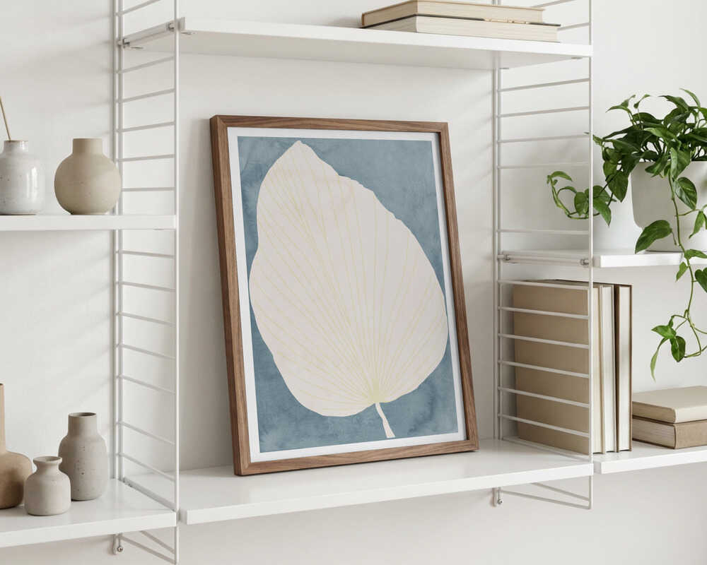 Illustration Of A Large Leaf