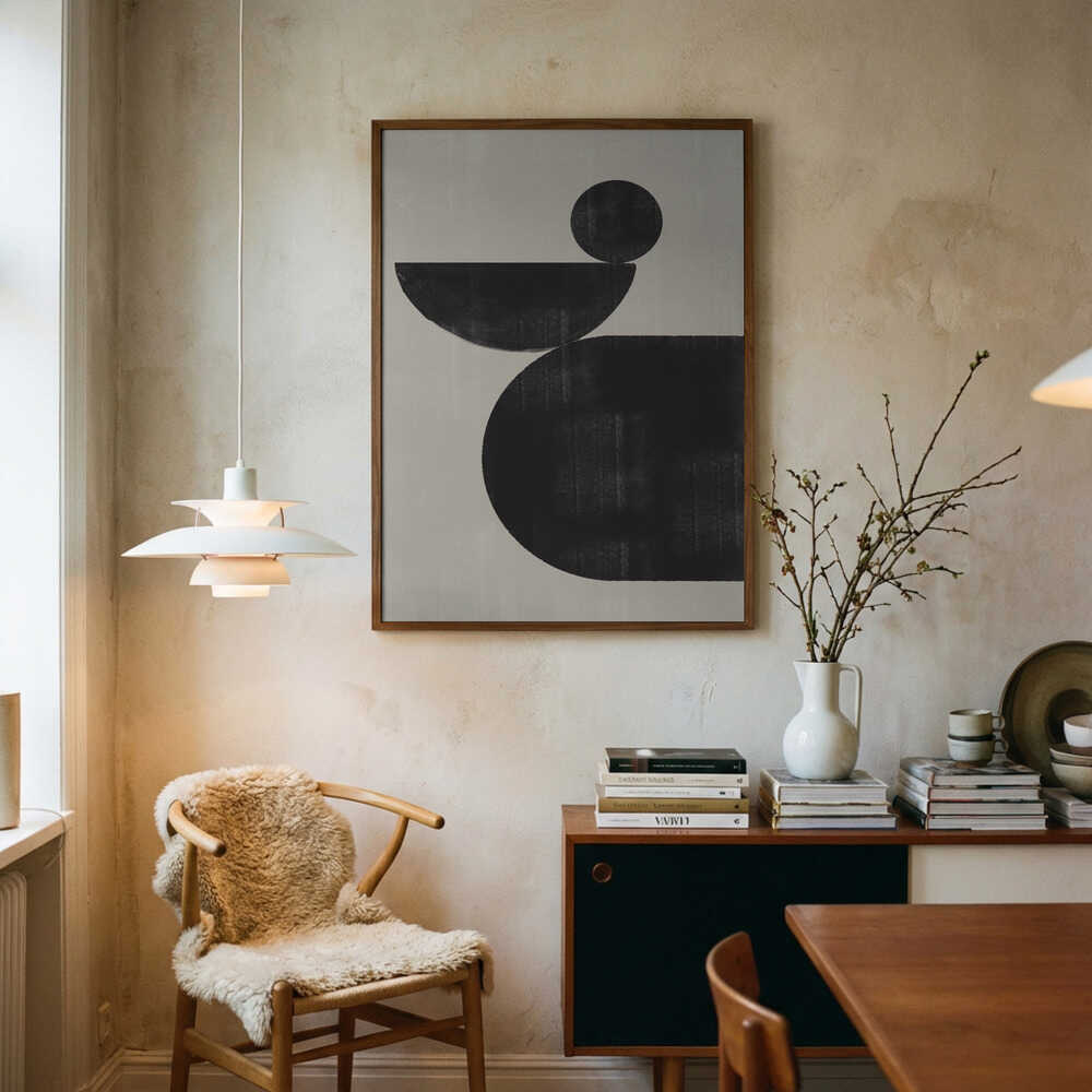 Geometrisk Harmoni Poster