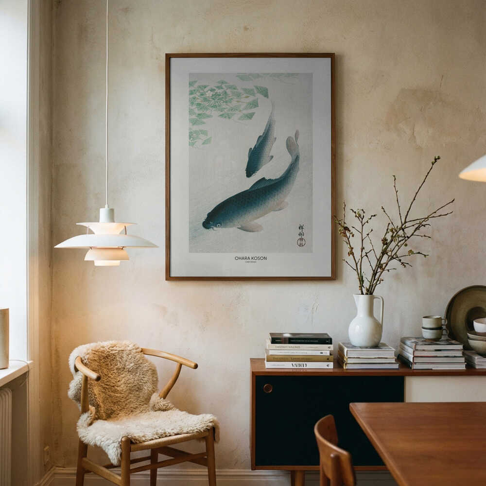 Karp eller Koi-poster