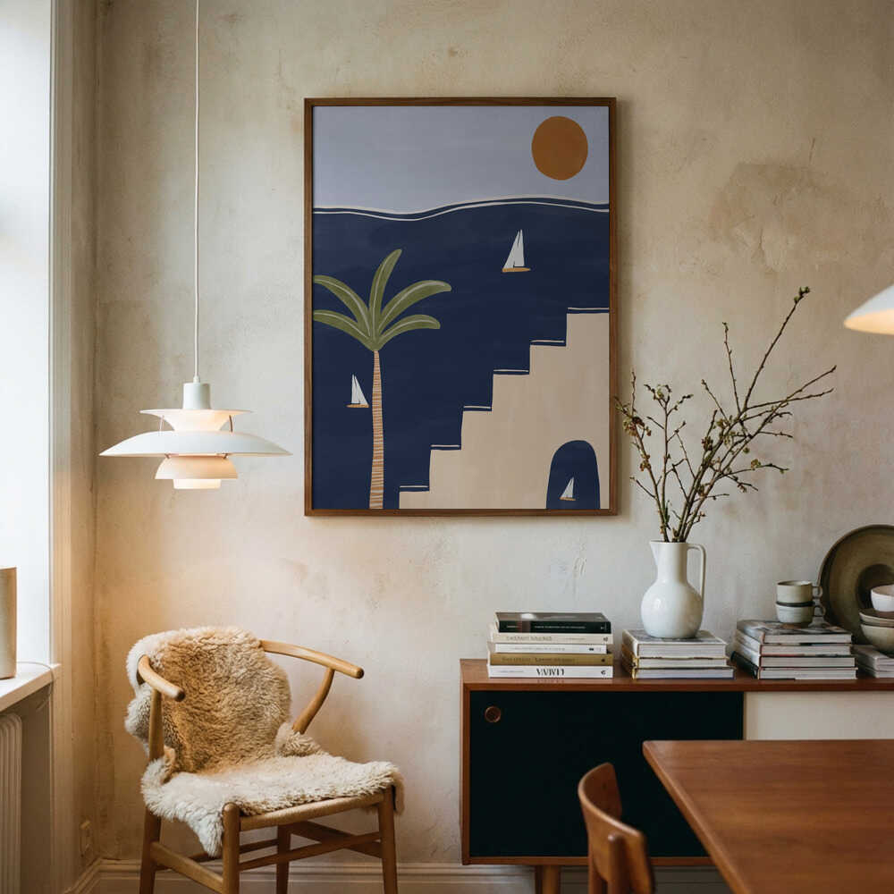 Segelbåtar Poster