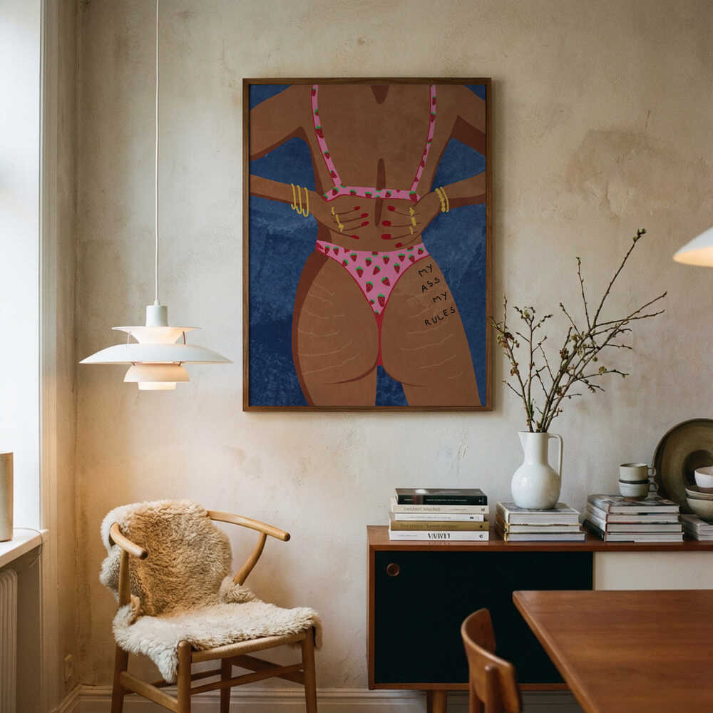 Min røv mine regler Plakat