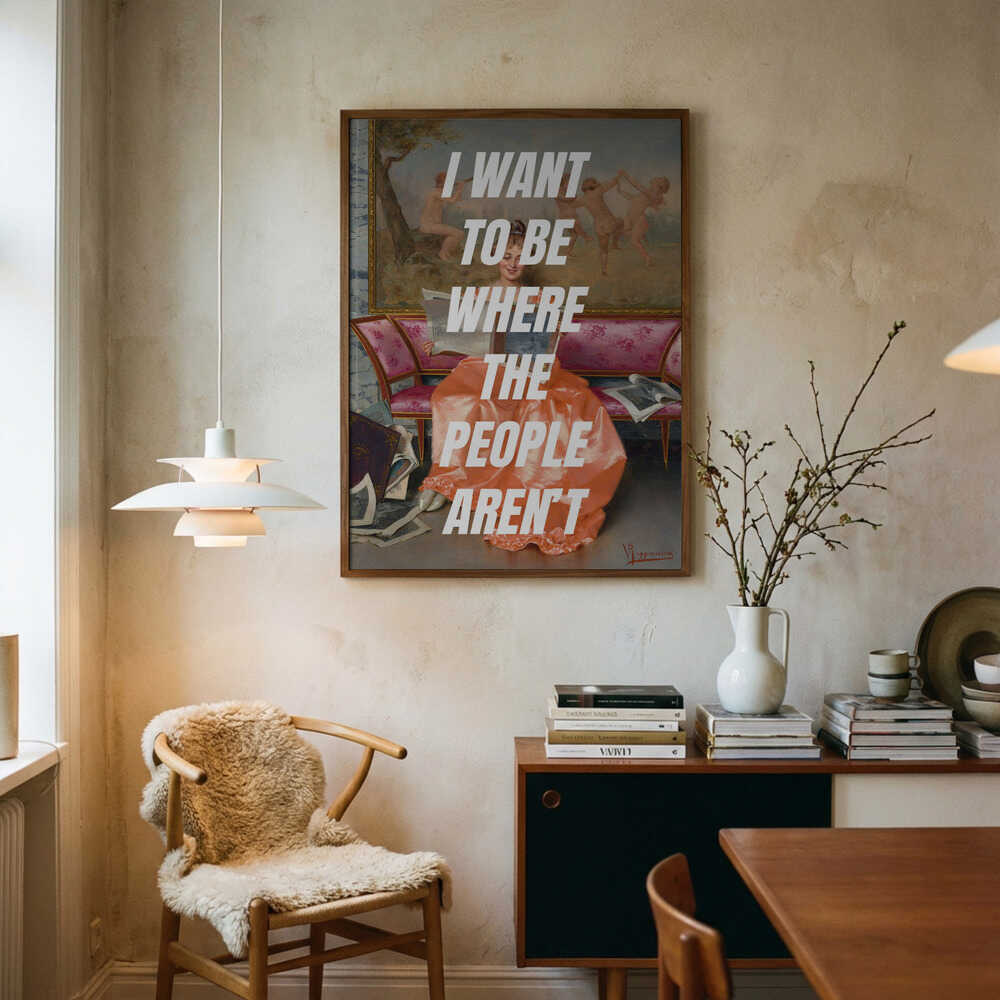 Ensamhetens önskan Poster