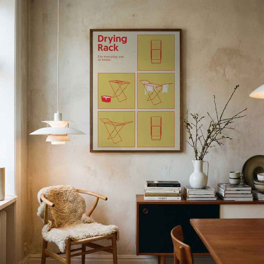 Torkställ Poster