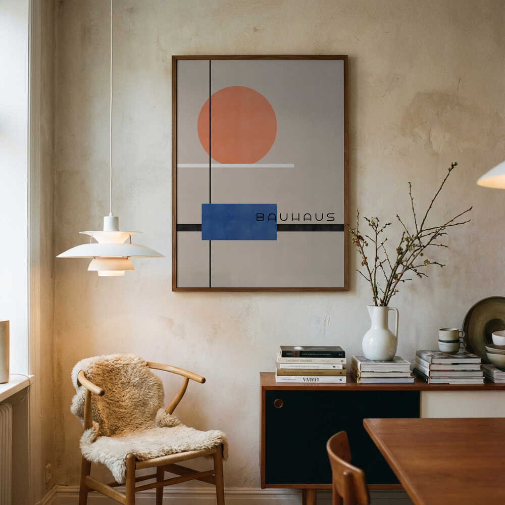 Modern Abstrakt Geometri Poster