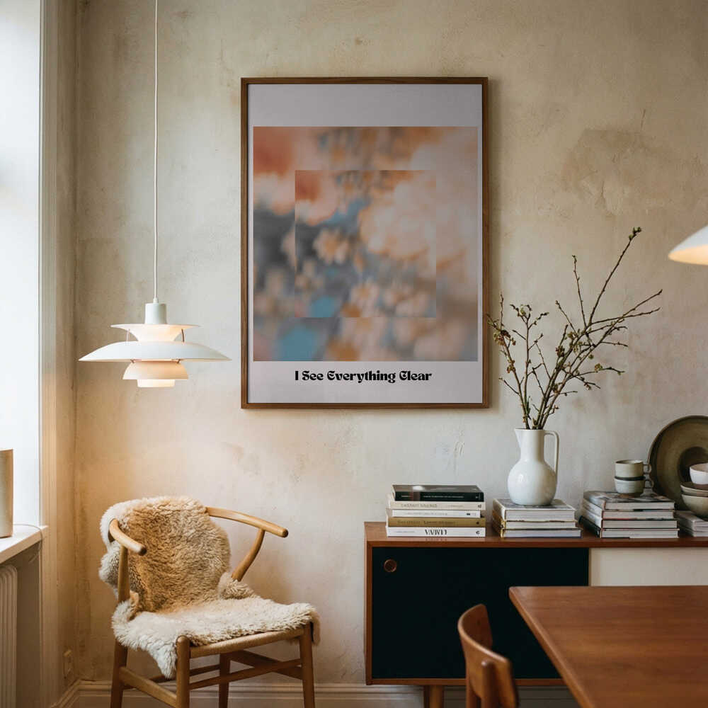 Jag ser allting tydligt Poster