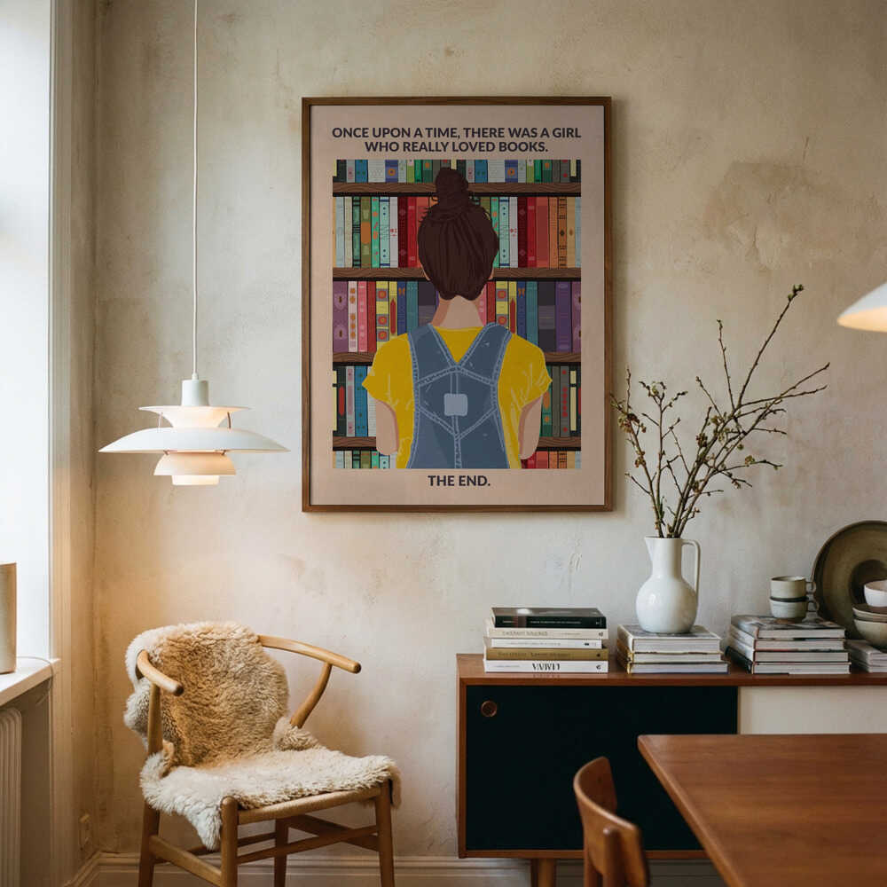 Lost In Books Poster