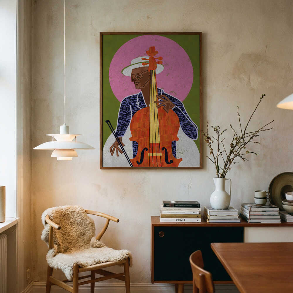 Jazzcellist Poster