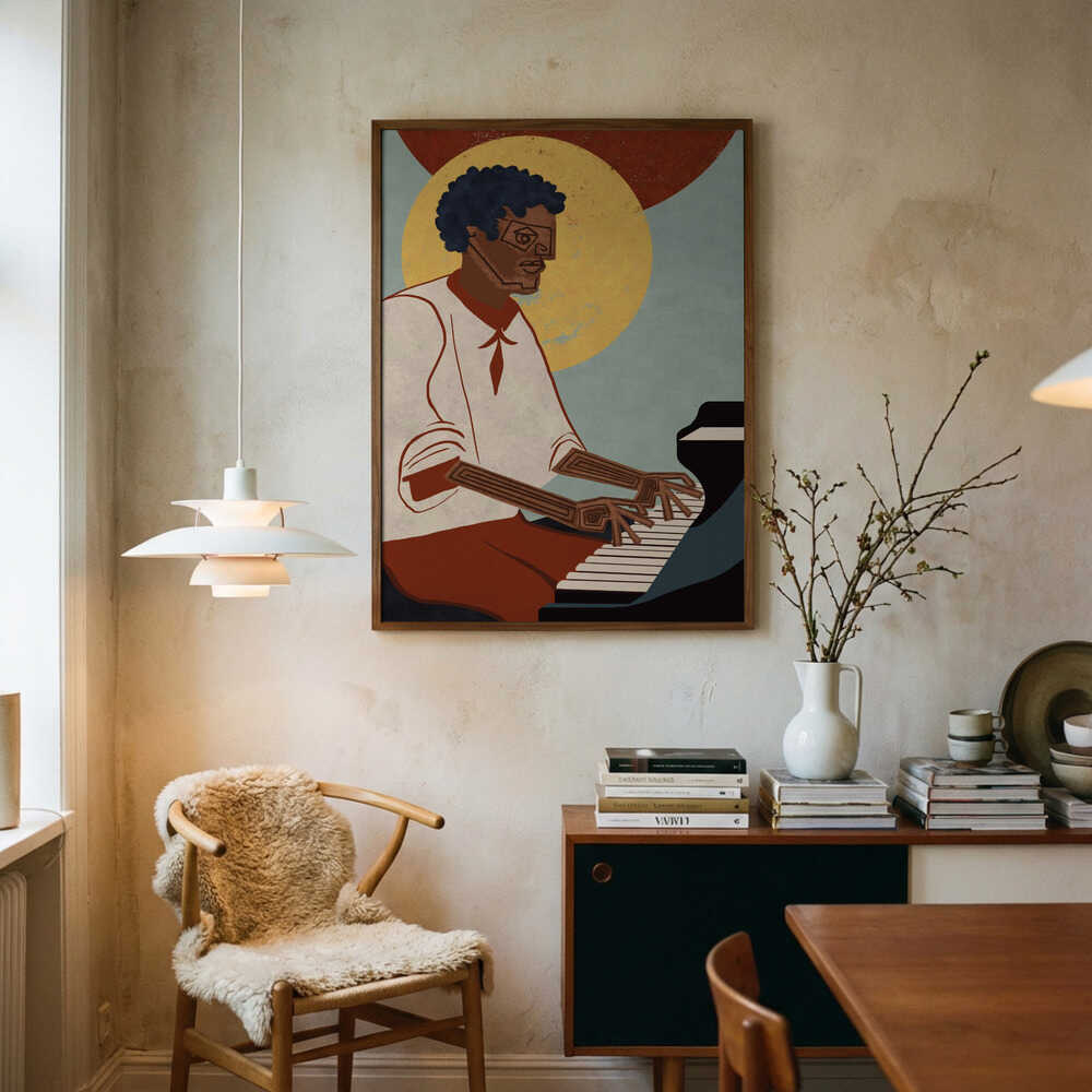 Själfull Pianist Poster