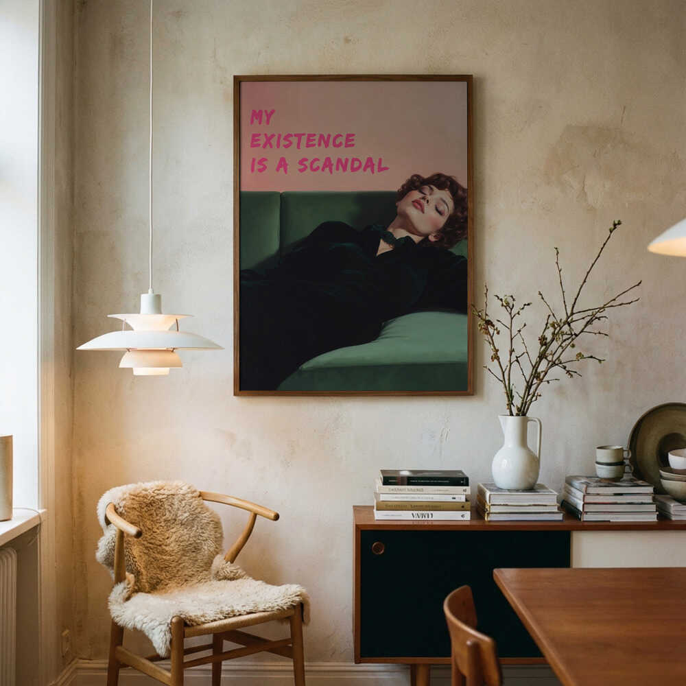 My existence is a scandal