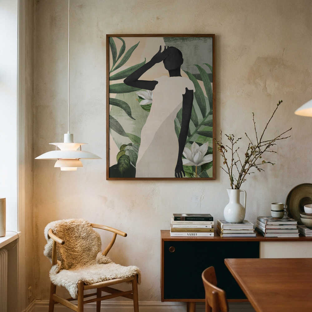 Elegant tropisk lugn Poster