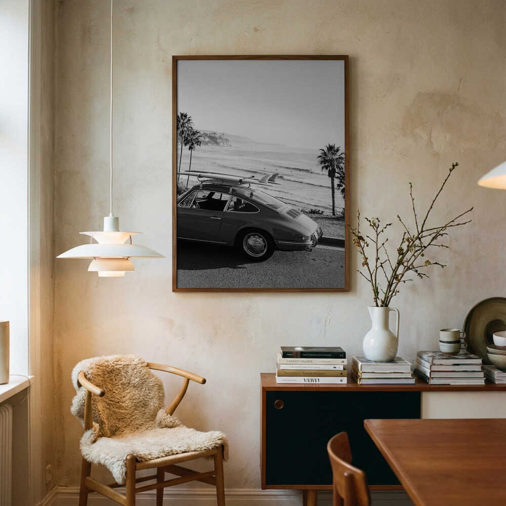 Posh Surfer Poster
