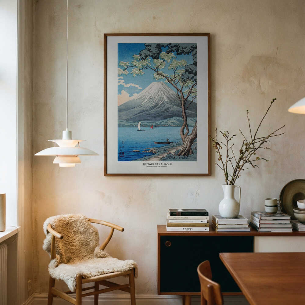 Fuji från Yamanakasjön