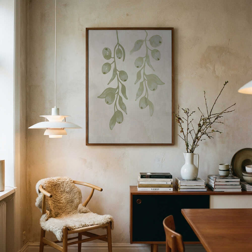 Hängande oliver Poster