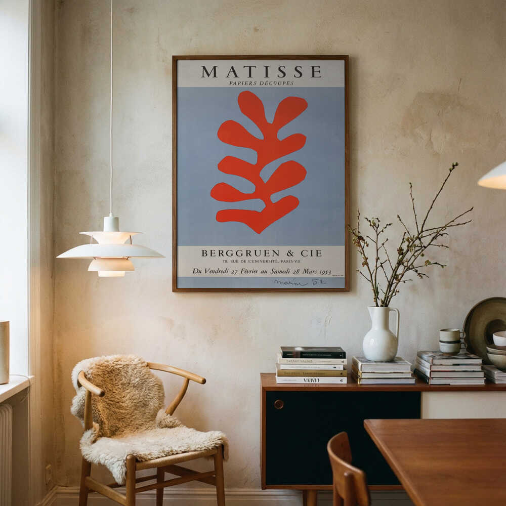 Henri Matisses Papiers Découpés (1953) Poster