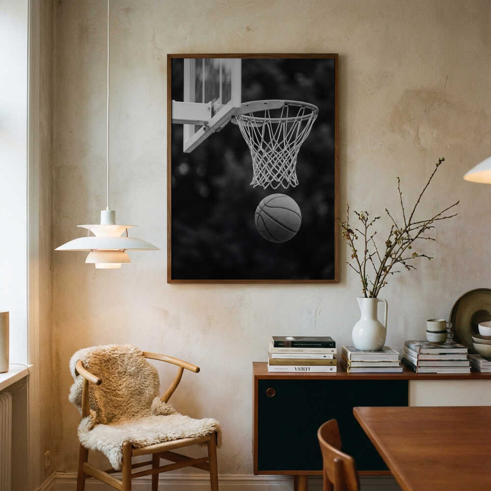 Basketkorg Poster