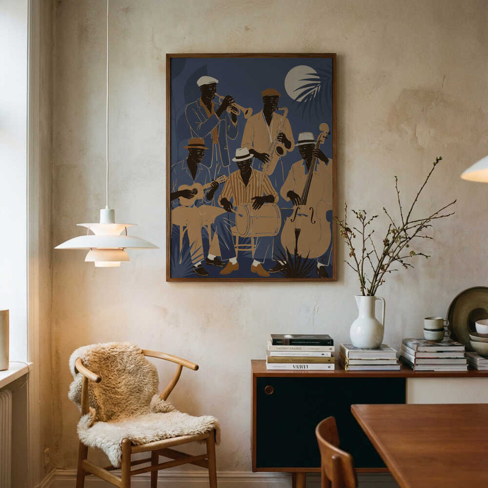 Tropisk Jazzkväll Poster