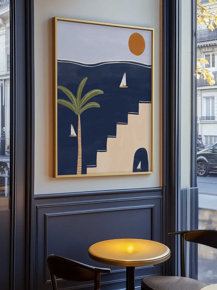 Segelbåtar Poster