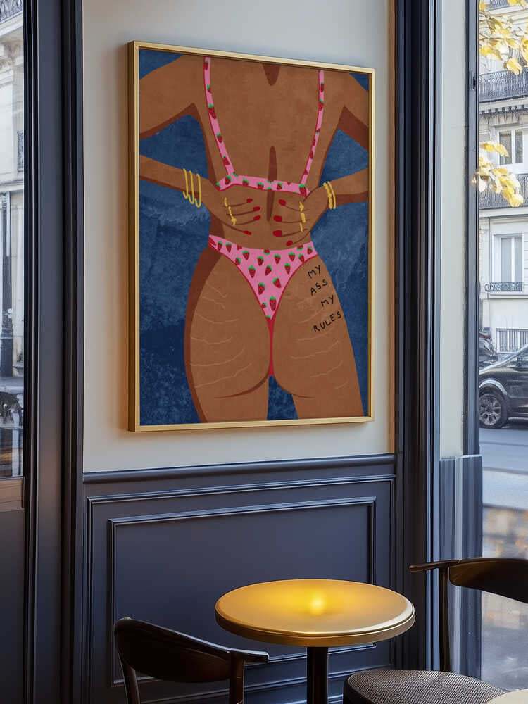 Min røv mine regler Plakat