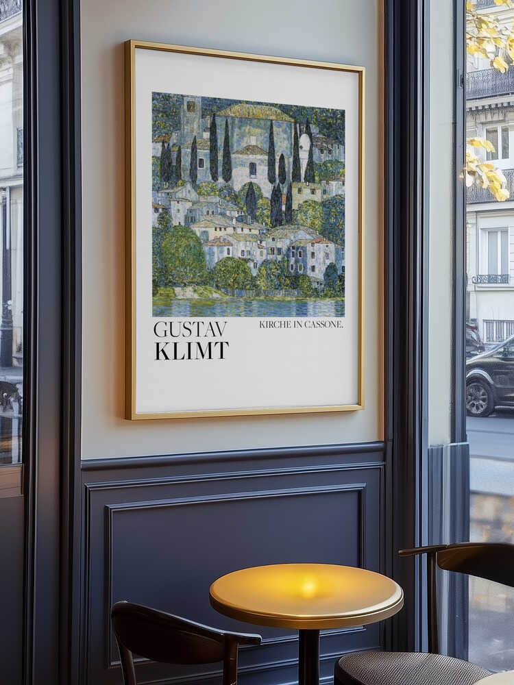 Kirche In Cassone (1913) Affisch