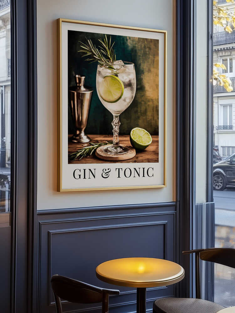 Gin & Tonic Poster