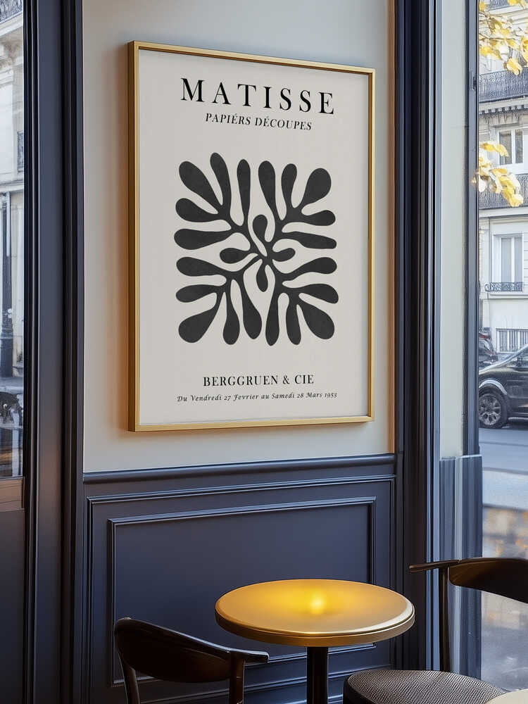 Matisse blommig poster 1
