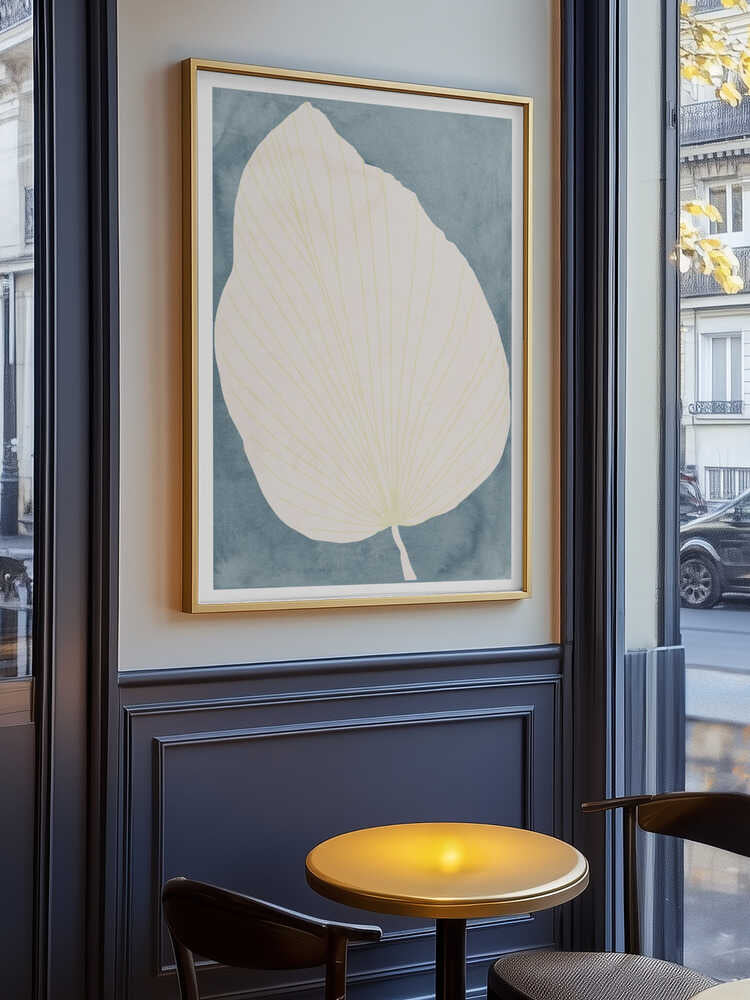 Illustration Of A Large Leaf