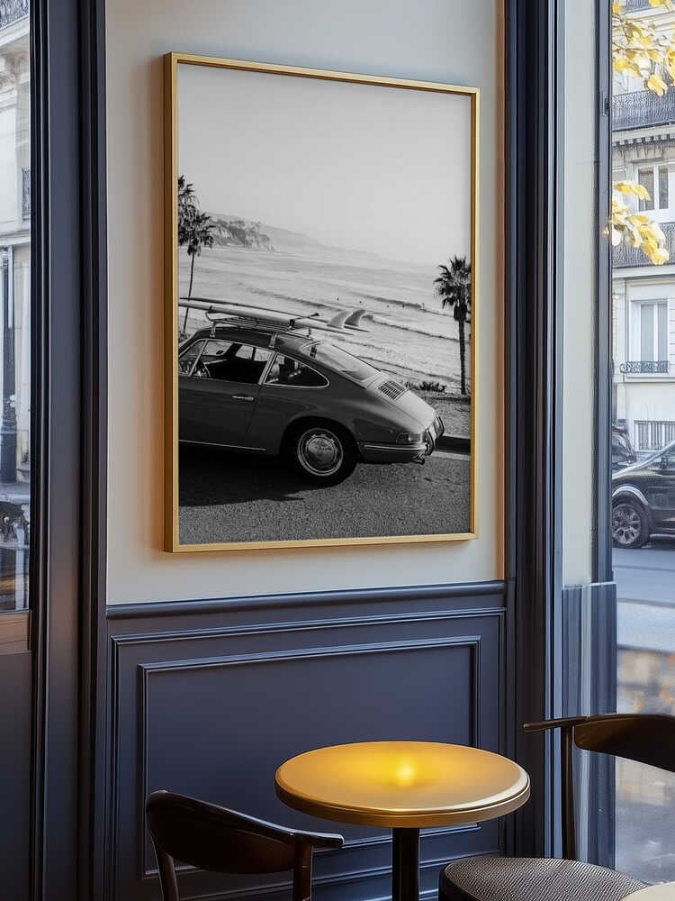 Posh Surfer Poster