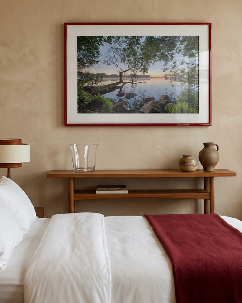 Sjöutsikt Poster