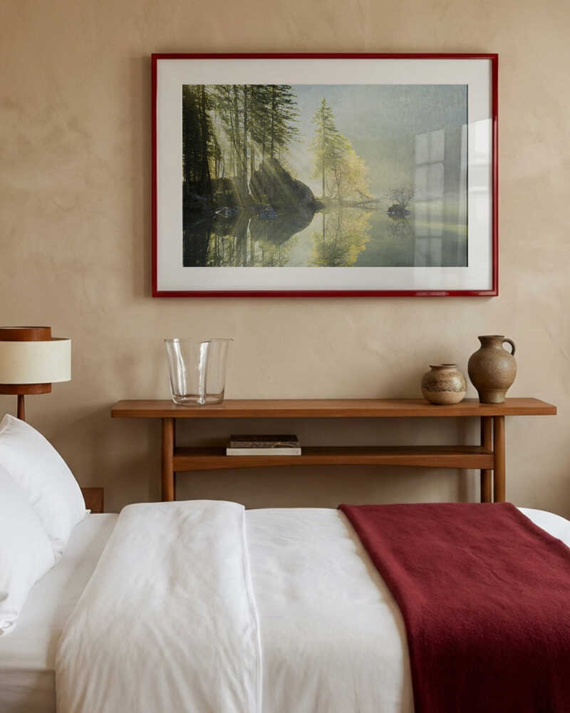 Gud strålar poster