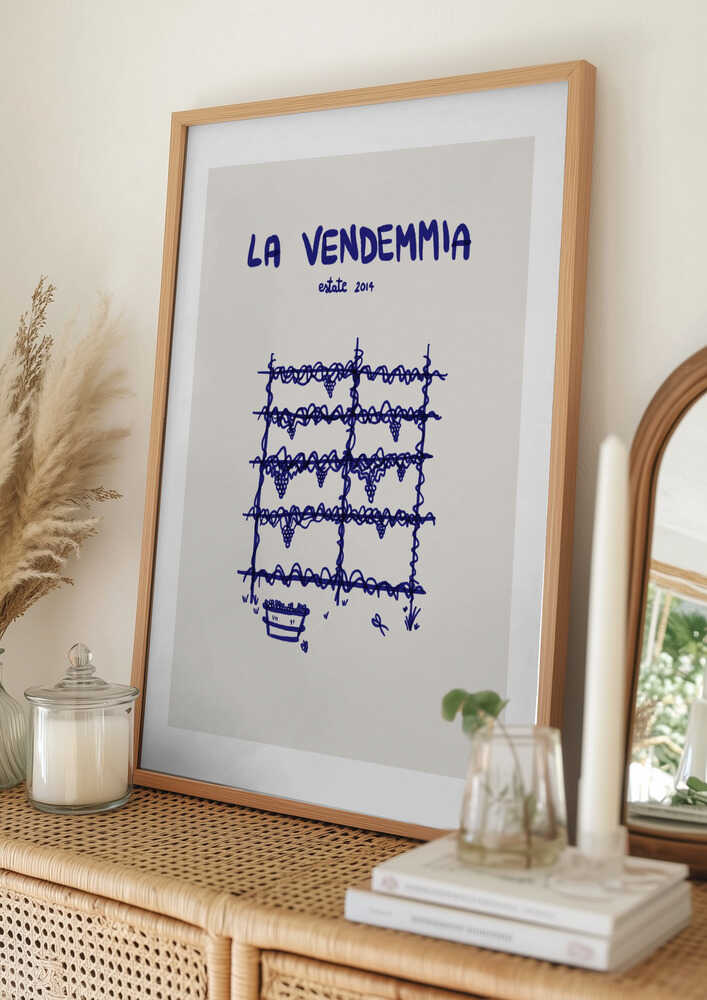 La vendemmia Poster