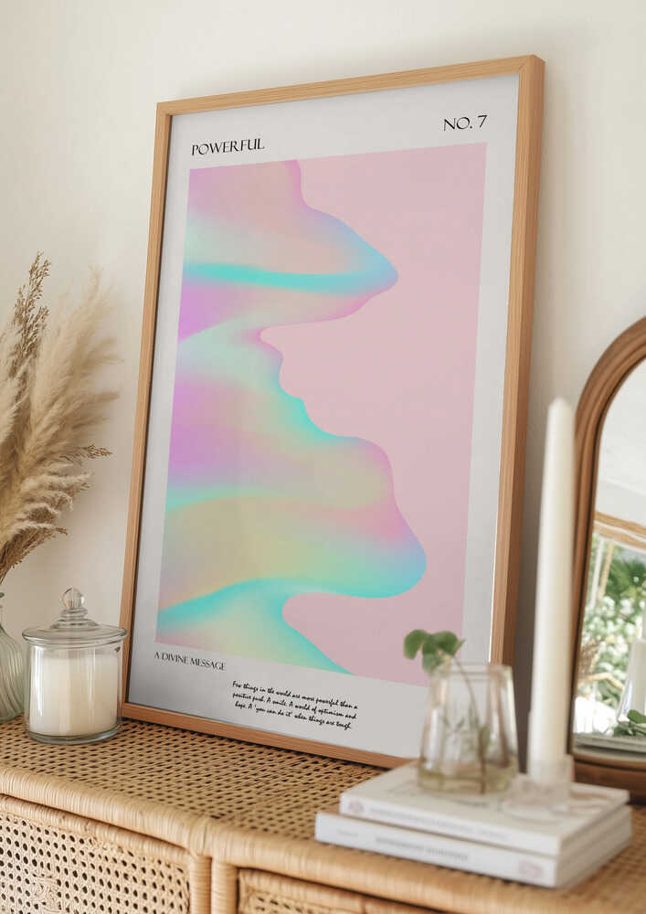 Kraftfull gudomlig Poster