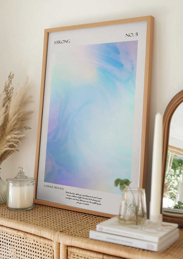 Stark gudomlig Poster