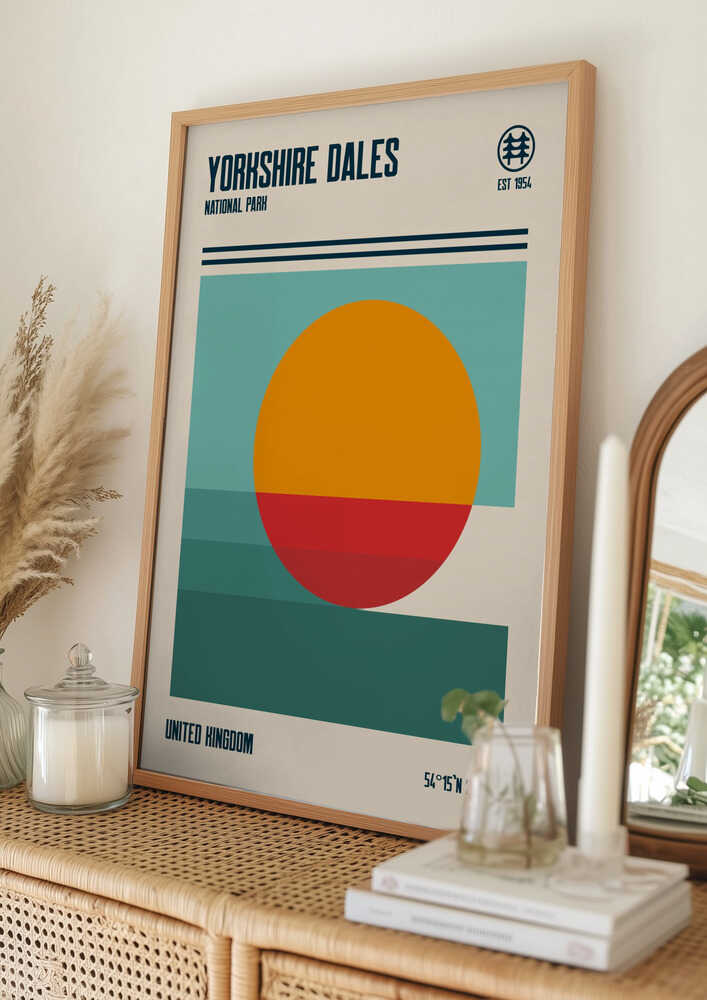 Rejseplakat: Yorkshire Dales National Park